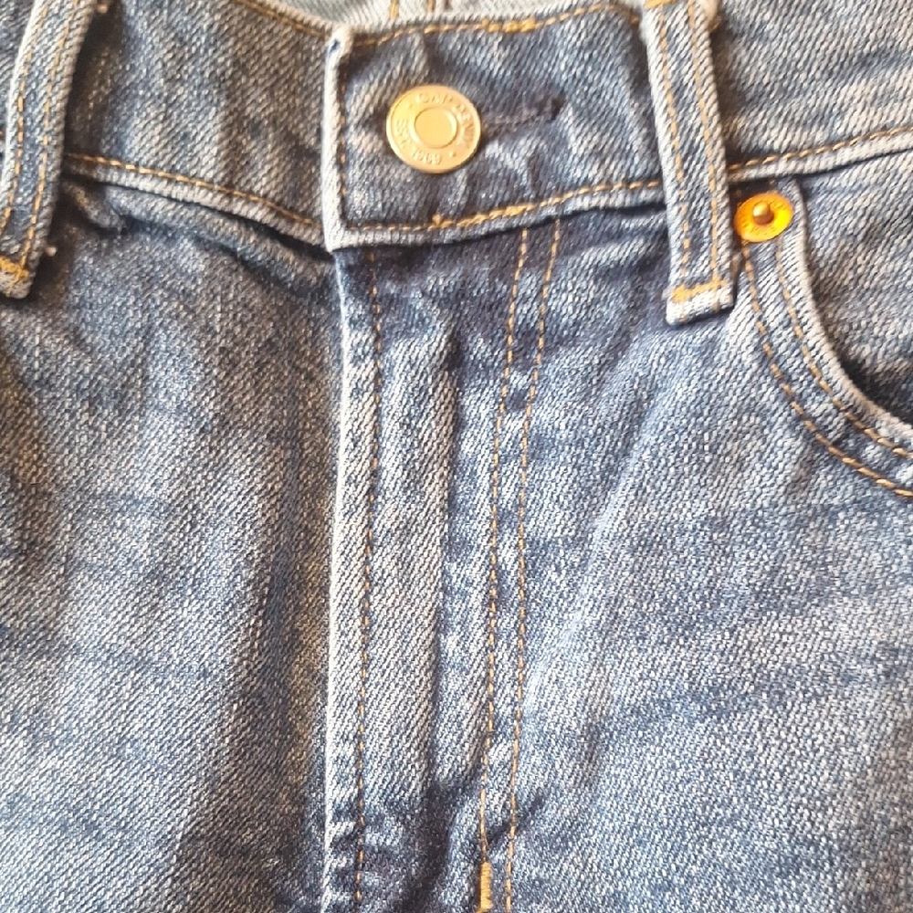GAP Ladies Classic Indigo Straight Jeans Size 26 - Picture 4 of 12
